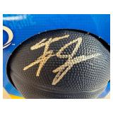 MN Timberwolves Autographed Mini Basketball with 18 Timberwolves Trading Cards