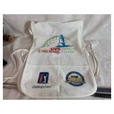 Laura Diaz Autographed Golf Bag, Laura Diaz Autographed Caddie Vest, Two Clubs and Two Club Covers