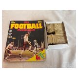 1983 Topps NFL Football Sticker Album (partially complete) with Box of Stickers