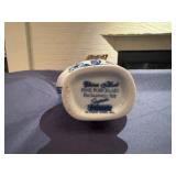 Collection of Vintage Blue and White Chinese Porcelain Jars and Vases 10" Tall x 7" Diameter, 7" Tall x 4" Diameter, 7" Tall x 4" Diameter,