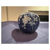 Collection of Vintage Blue and White Chinese Porcelain Jars and Vases 10" Tall x 7" Diameter, 7" Tall x 4" Diameter, 7" Tall x 4" Diameter,