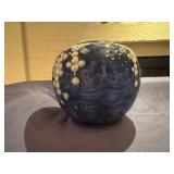 Collection of Vintage Blue and White Chinese Porcelain Jars and Vases 10" Tall x 7" Diameter, 7" Tall x 4" Diameter, 7" Tall x 4" Diameter,