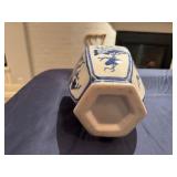 Collection of Vintage Blue and White Chinese Porcelain Vases