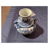 Collection of Vintage Blue and White Chinese Porcelain Vases