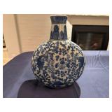 Collection of Vintage Blue and White Chinese Porcelain Vases