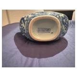 Collection of Vintage Blue and White Chinese Porcelain Vases