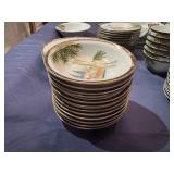 Vintage Kutani China Pieces, Hand Painted Made in Japan