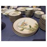 Vintage Kutani China Pieces, Hand Painted Made in Japan