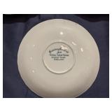 Staffordshire England Royal Tudor Ware - Coaching Tavern (3 Pieces) with Royal Stafford Bone China - Coquette Small Plate