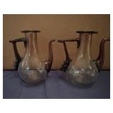 Pair of Vintage Decanters