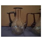 Pair of Vintage Decanters