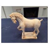 Chinese Tang Dynasty Style Stallion (one ear has a chip)