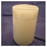 Vintage Marble Ashtray and Cigarette Container Set