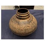 Decorative Pot made in India 14" Diameter