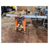 Rigid TS3650 10" Cast Iron Table Saw with JET Dust Collector Model DC-1200 Motor 2HP 115/230V