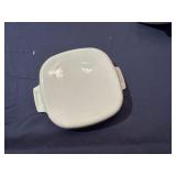 Two Blue Corn Flower Design Corningware bakeware - One Lid