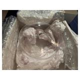 New Shannon Crystal Cake Plate with Cover (made in Poland)