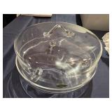 New Shannon Crystal Cake Plate with Cover (made in Poland)
