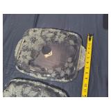 Pair of Mikasa Holiday Crystal Poinsettia Trays (See Pictures for Measurements)