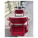 2025 SDLANCH Electric Tricycle Mini Golf Cart (IRGC40) - Red