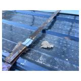 FUTURE 100 Sheets of Dark Gray Galvalume Steel Siding, 12 Foot Sheets (FTL100)