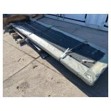 FUTURE 100 Sheets of Dark Gray Galvalume Steel Siding, 12 Foot Sheets (FTL100)