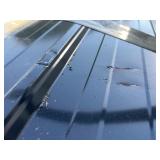 FUTURE 100 Sheets of Dark Gray Galvalume Steel Siding, 12 Foot Sheets (FTL100)