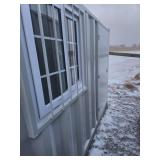 11 Foot Container Cabin w/ Side Door & Window