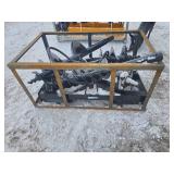 AGT Skid Steer Auger Attachment - 6/12/14 Inch (SSECG-Y/SSECAG-Y)