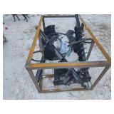 AGT Skid Steer Auger Attachment - 6/12/14 Inch (SSECG-Y/SSECAG-Y)
