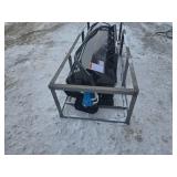 AGT Skid Steer Auger Attachment - 6/12/14 Inch (SSECG-Y/SSECAG-Y)