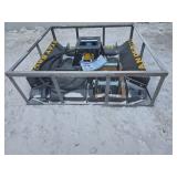 AGT Skid Steer Auger Attachment - 6/12/14 Inch (SSECG-Y/SSECAG-Y)