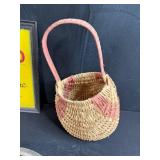 Vintage Decor and Collectibles Lot: Cash for Gold Sign, Pumpkin, Wagon Wheels, Frames, and More