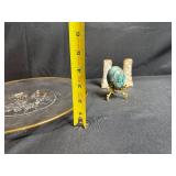 Eclectic Collection of Glassware and Decorative Table Items