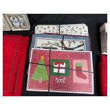 Holiday Kitchen Collection with Placemats, Napkin Rings, Table Linens, Placemats and Mr. Food Cookbook