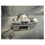 Pentax ME Super 35mm SLR Film Camera Set with Lenses, Flash, Case, and Manual