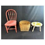 Red Spindle-Back Child