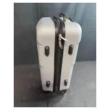 Hard Shell Rolling Carry-On Suitcase with Spinner Wheels
