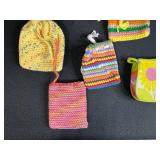 Assorted Lot of Small Pouches and Drawstring Bags
