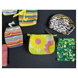 Assorted Lot of Small Pouches and Drawstring Bags