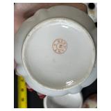 Pair of Vintage Porcelain Hair Receivers Made in Germany