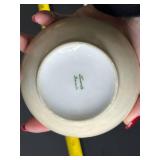 Pair of Vintage Porcelain Hair Receivers Made in Germany