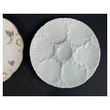 Set of 3 Antique Porcelain Plates - Royal Cauldon, Limoges, Bareuther