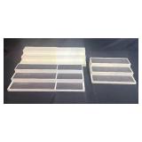 Set of 3 Acrylic Tiered Display Stands