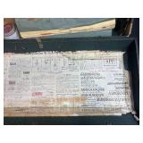 Vintage Showcard Sign Lettering Kit with Stencils and Case