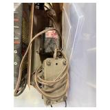 Box of Welding and Workshop Equipment with BernzOmatic Oxygen Tote Torch Kit and Accessories