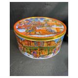 Collection of Vintage Decorative Tins and Trinket Boxes with Mug