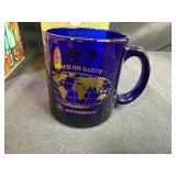 Collection of Vintage Decorative Tins and Trinket Boxes with Mug