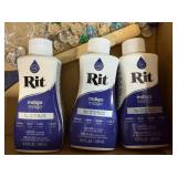 Tie Dye Craft Kit with Rit Indigo Dye, Marbles, Rubber Bands, and Fabric - ink qty unverified