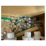 Tie Dye Craft Kit with Rit Indigo Dye, Marbles, Rubber Bands, and Fabric - ink qty unverified